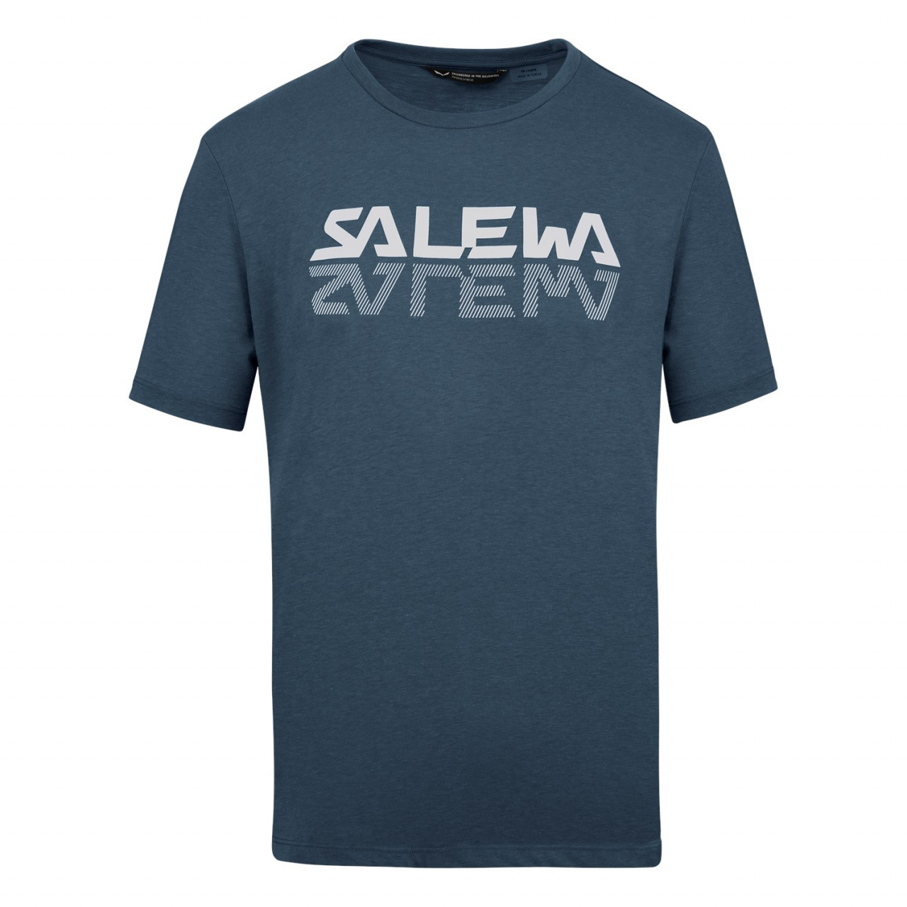 Camisetas Hombre Chile - Salewa Reflection Dri-Release® - Azules/Azul Marino - HDAF-65804